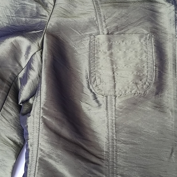 Chicos silk like jacket 0 long sleeves emerald - Picture 4 of 8